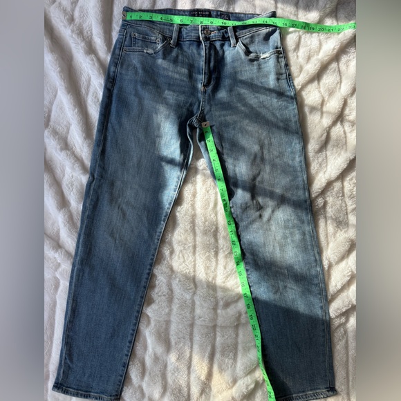 Lucky Brand Jeans Siena Boyfriend Mid Rise Jeans SZ 6/28 Azure Bay Wash - Picture 13 of 16